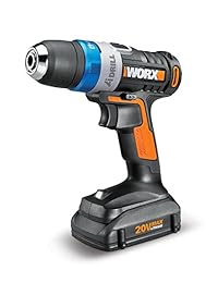 WORX WX178L.9 20V Max Advanced Intelligence - Taladro inalámbrico LED de iones de litio