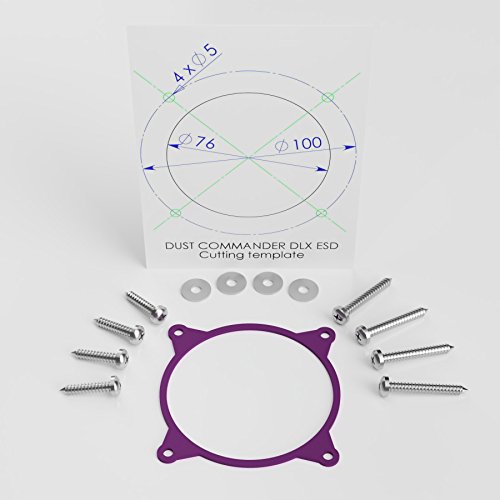 DUST COMMANDER DLX ESD MKII - Sistema de Aspiración Cíclico - anti estático - Imagen 6