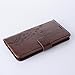 Ultra Slim Layered Leather Flip Case Cover For Samsung Galaxy S8 Plus,Tuscom (Brown)