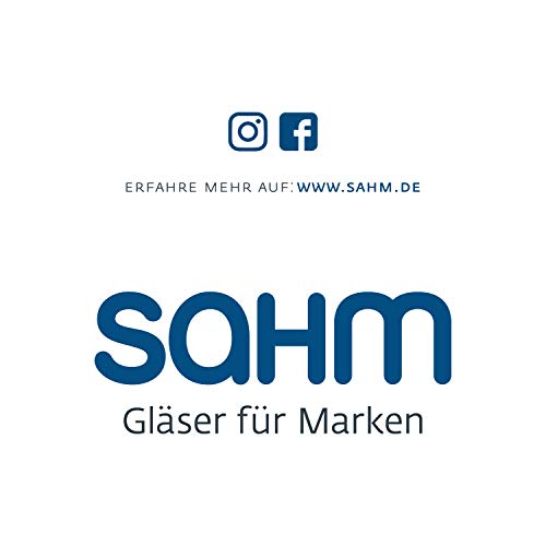 Sahm Hurricane Cocktail Gläser Set (12 STK) - 470ml Cocktail Longdrinkgläser Set - Ideal als Barkeeper Set, Milchshake… – Bild 8