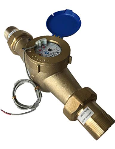 DAE MJ-200 2" NSF61 Lead Free Potable Water Meter, Pulse Output + Couplings