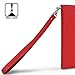 iPhone SE Case, TORU [Prestizio] Wristlet [Red] Wallet Case with [CARD SLOT][ID HOLDER][KICKSTAND][WRIST STRAP] for iPhone 5 / 5S / iPhone SE - Red
