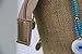 Evil Eye Jute Beach Bags and Totes Eco Friendly Sustainable Eye Tote Bag for Women Zipper Top with Crystals and Tassels Water Resistant with Wipeable Inner Lining