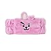 BT21 Official Merchandise by Line Friends - COOKY Spa Makeup Hair Wrap Headbands, Pink