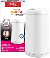 Playtex Baby Diaper Genie Expressions Customizable Diaper Pail System, Includes Diaper Pail Starter Refill