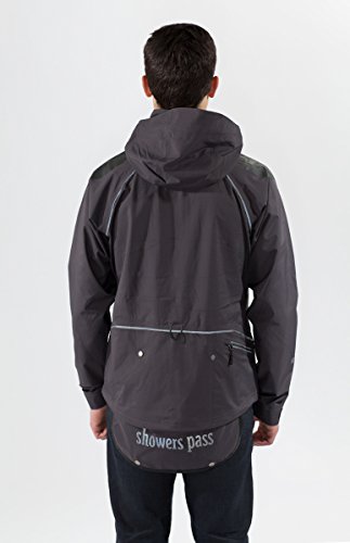 Showers Pass Men's Lightweight Waterproof Refuge Jacket (Graphite - Small)