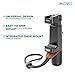 Movo Smartphone Video Kit V3 with Grip Rig, Omnidirectional Microphone, LED Light & Wireless Remote - for iPhone 5, 5C, 5S, 6, 6S, 7, 8, X, XS, XS Max, Samsung Galaxy, Note & More