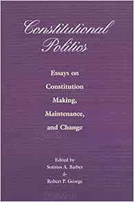 Constitutional politics essay image