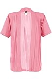 Jostar Stretchy Drape Jacket with Short Sleeve