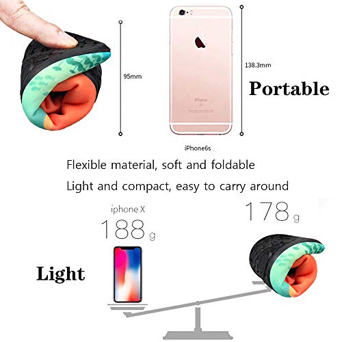 Water Socks Swim Socks for Womens Mens Kid Quick-Dry Aqua Water Shoes Barefoot for Beach Pool Surf Yoga Exercise - Thumbnail 5
