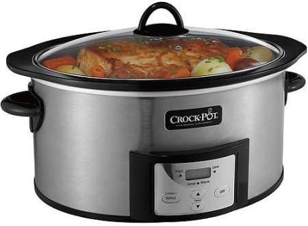 6-Quart Programmable Slow Cooker with Stovetop-Safe Cooking Pot, SCCPVI600-S-WM1