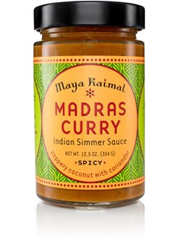 MAYA KAIMAL SAUCE SIMMER MADRAS CURRY, 12.5 OZ (Case of 6)