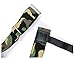 JELINDA Shirt Stays for Men Adjustable Elastic Police Military Shirt Stay Holder with Non-slip Locking Clip (Army Green, A Metal clamp)