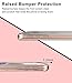 Moto Z Play Case, Moto Z Play Droid Case, Style4U Scratch Resistant Shock Absorbent Ultra Slim Crystal Clear PC Back TPU Bumper Case for Motorola Moto Z Play with 1 Ring Holder Kickstand (Rose Gold)