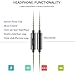 Vost in Ear Headphones Wired Earphones Earbuds Bass Metal headsets with Microphone Button Control for Sports Running Gym Exercise Jogging (Golden)