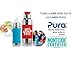 Pura Big Mouth Insulated Stainless Steel - Sport Water Bottle w/Silicone Sleeve for Warm & Cold Drinks, Plastic-Free, MadeSafe Certified, Medical-Grade Silicone for Kids & Adults – Red, 28oz
