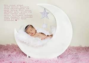 Amazon.com : 24" Moon Photography Prop White : Camera & Photo