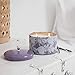 LA JOLIE MUSE Lavender Scented Candle - 13Oz Large Tin Soy Candles, 2 Wicks Aromatherapy Candles, Stress Relief Candle