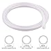 DERPIPE Silicone Tubing – 8mm ID 11mm OD Food Grade Flexible Thick for Homebrewing Pump Transfer 5 Meters(16.4ft) Length
