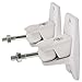 kenable Wall Mounting White Universal Speaker Bracket 72 x 38 x 42mm