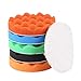 Polishing Pads, ZFE 6Pcs 6"(150mm) Waffle Foam Buffing Pads Polishing Pads Wool Pad Kit for RO/DA Car Polisher Detail Polishing primary