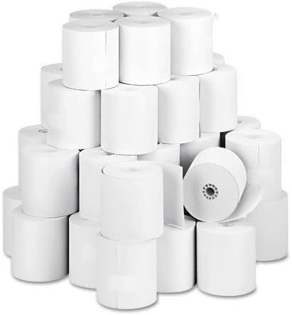 3'' x 165' 1-PLY BOND -Verifone Printer 900 (100 Rolls)