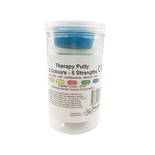 Playlearn Therapy Putty 5 Strengths Theraputty for Kids and Adults