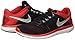 Nike Mens Flex 2016 Rn Running Shoe Black/Metallic Silver/University Red 10.5