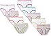 MaidenformGirlsCotton Hipster Underwear, 9 Pack Heather8 Years