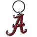NCAA Siskiyou Sports Fan Shop Alabama Crimson Tide Chrome & Enameled Key Chain One Size Team Colors