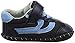 pediped Unisex-Baby Cliff Crib Shoe, Navy Sky, 12-18 Months Regular EU Infant (12-18 Months US)