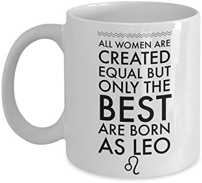 Women Leo Astrology Mug - Leo Gifts for Women - Leo Horoscope Mug - 11-Ounce, Well Made Ceramic Cup