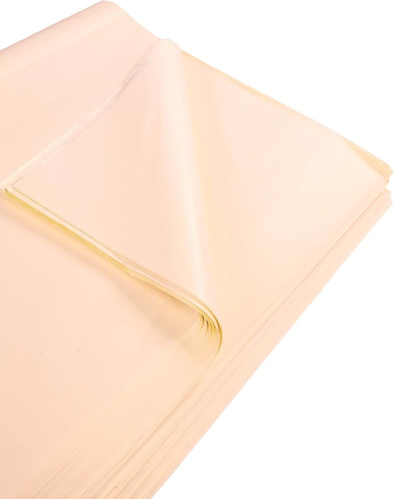 A3 Tissue Paper 100 Sheets for Gift Wrap Party Craft Acid Free (Cream)