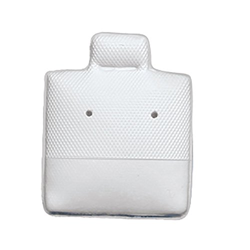 Small White Puffed Earring Cards - Case of 2,500