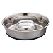 OurPets DuraPet Slow Feed Premium Stainless Steel Dog Bowl primary