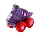 PlanToys - Dino Car-Trio, coche de juguete, 6 piezas (5690)
