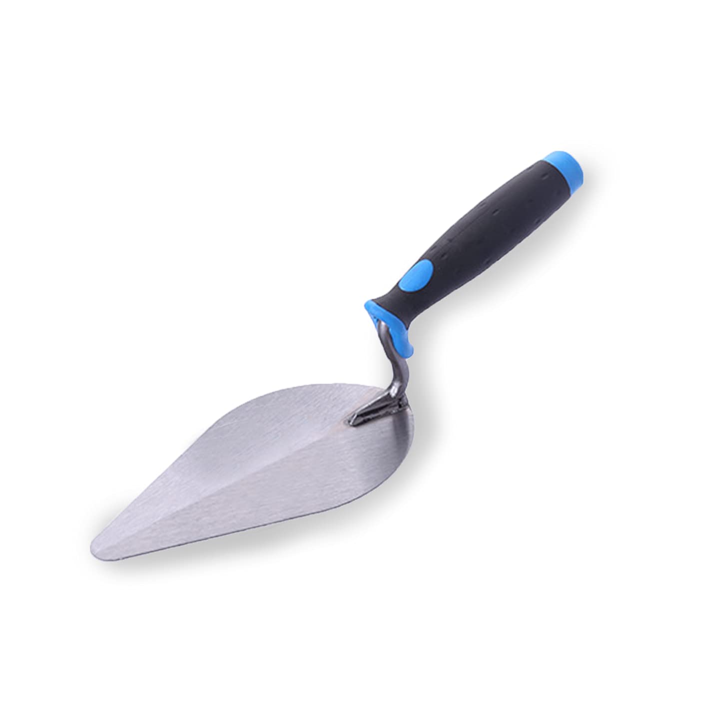 8'' Trowel for Plastering and Bricklaying - Soft Grip Flat Masonry Tool - 8 inch Cement Finishing Bricklayers Trowel