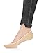 ADFOLF Women's No Show Liner Socks 6 Pairs Thin Low Cut Casual Socks Non Slip (6 Pairs) (Nude(6 Pairs))