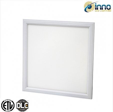2 Pack LED Panel 2'x2', Edge Lit, 0-10V Dimming 40Watt 4000k 110-277v, 130 LPW DLC listed
