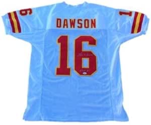 Autographed Len Dawson Jersey - JSA Certified - Autographed NFL Jerseys