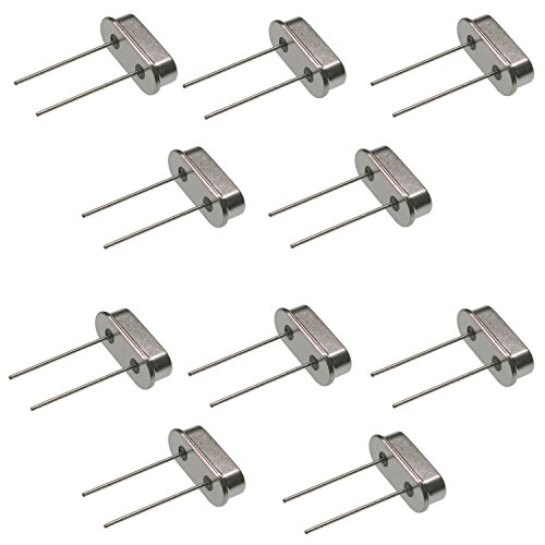 Optimus Electric Quartz Crystal Oscillator 100MHz for Microprocessor Microcontroller Precision Frequency Timing Time Tracking Clock Signals with Through Hole Mounting Type from Pack of 10 - Thumbnail 2