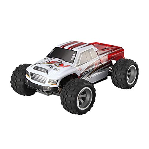 Fewear Ship from USA,1:18 Scale RC Car 75KM/H High Speed,2.4Ghz Radio Controller Off Road RC Trucks with Rechargeable Batteries,4WD Electric Vehicle,Electric Toy Car for All Adults & Kids Gift (A)