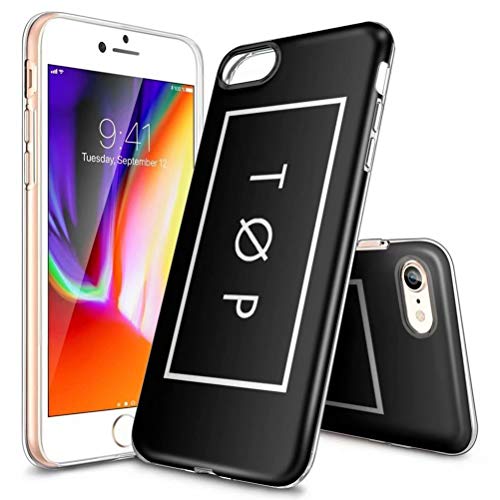 iPhone 7/8 Plus Phone Case,Ultra Slim Transparent TPU Shockproof and Anti-Scratch Case Cover- Customizable Patterns [LZX20190427]