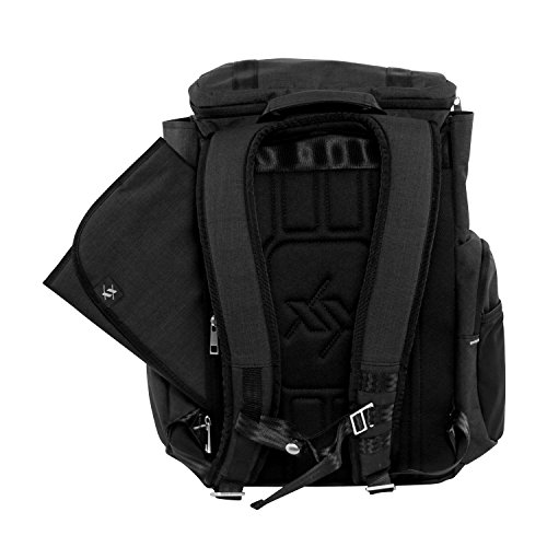 Ju-Ju-Be XY Collection Hatch Backpack Diaper Bag, Carbon - Thumbnail 4
