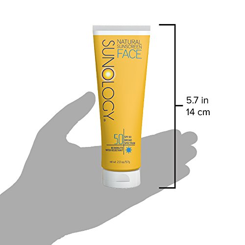 Sunology Mineral Sunscreen for Face SPF 50, Broad Spectrum, Zinc Oxide