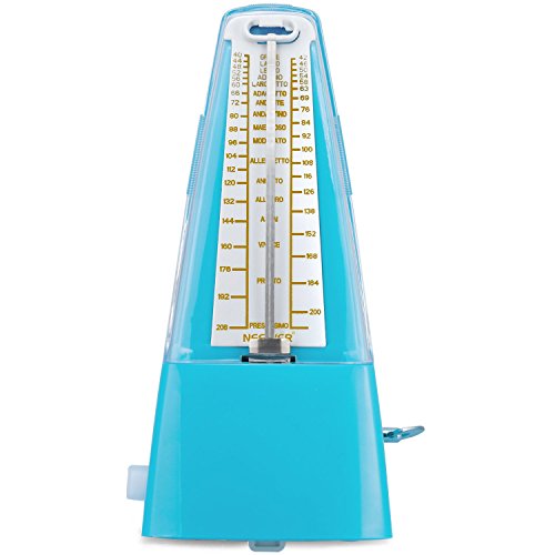 Neewer® traditional wind up mechanical metronome for piano guita…
