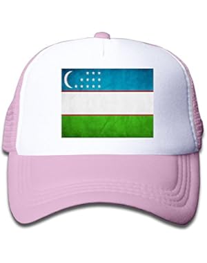 EL Salvador Flag Boy & Girl Grid Baseball Caps Adjustable sunshade Hat For children