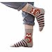 COSYWORLD 5 Pairs Of Womens Casual Comfortable Cotton Crew Socks Cute Fox