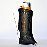 Toker Poker - The Ultimate All Inclusive Lighter Tool - Lighter Case, with Retractable Stainless Steel Poker and Stainless Steel Tamper