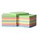 15-Pack Candy Color Super Sticky Notes for Home & Office, 80 Leaves/pad Sticky Notes, Stickies for Memos, 0.7cm Thick Office Notepads, 7.5 x 7.7cm Self Stick Notes, Colorful Sticky Notes for School
